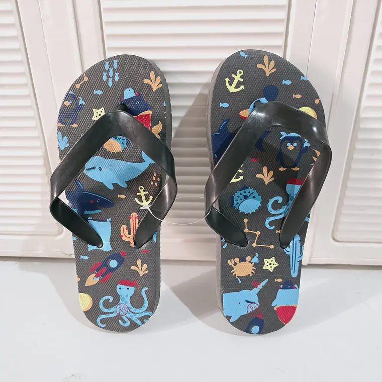 SANDALIAS PARA NIÑOS DISEÑO PULPOS MOD# G-1653🦑🐟 3