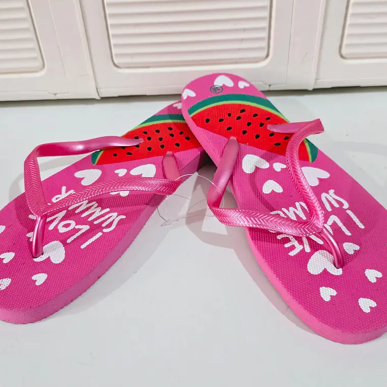 SANDALIAS PARA MUJER DISEÑO SANDIA MOD# PT-07🍉 3