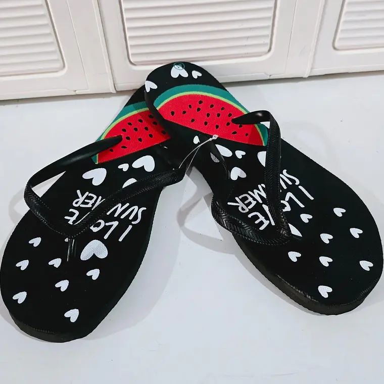 SANDALIAS PARA MUJER DISEÑO SANDIA MOD# PT-07🍉 4