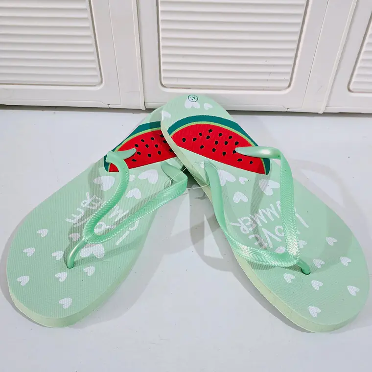 SANDALIAS PARA MUJER DISEÑO SANDIA MOD# PT-07🍉 1