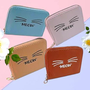 CARTERITA MONEDERO MEOW MOD# SM15-226