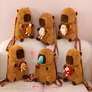 MOCHILA DISEÑO CAPYBARA MOD #RS-BB010