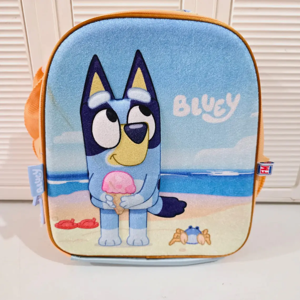 COMBO DE 3PZ MOCHILA ORIGINAL DISEÑO BLUEY 🩵 3