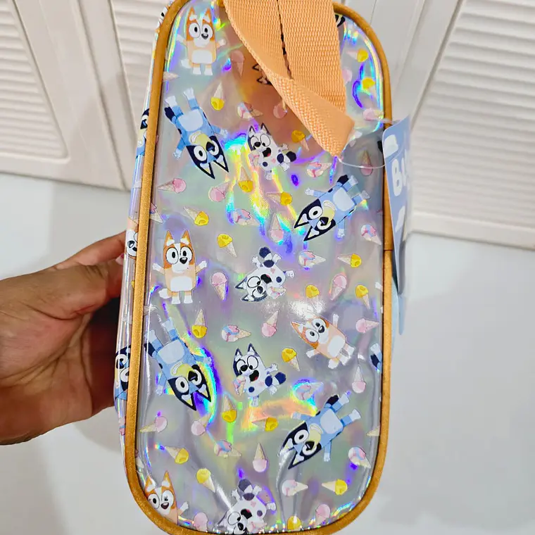COMBO DE 3PZ MOCHILA ORIGINAL DISEÑO BLUEY 🩵 7