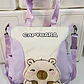 BOLSA BICOLOR DISEÑO CABEZA CAPYBARA PELUCHE MOD# 0799-SF - Miniatura 6