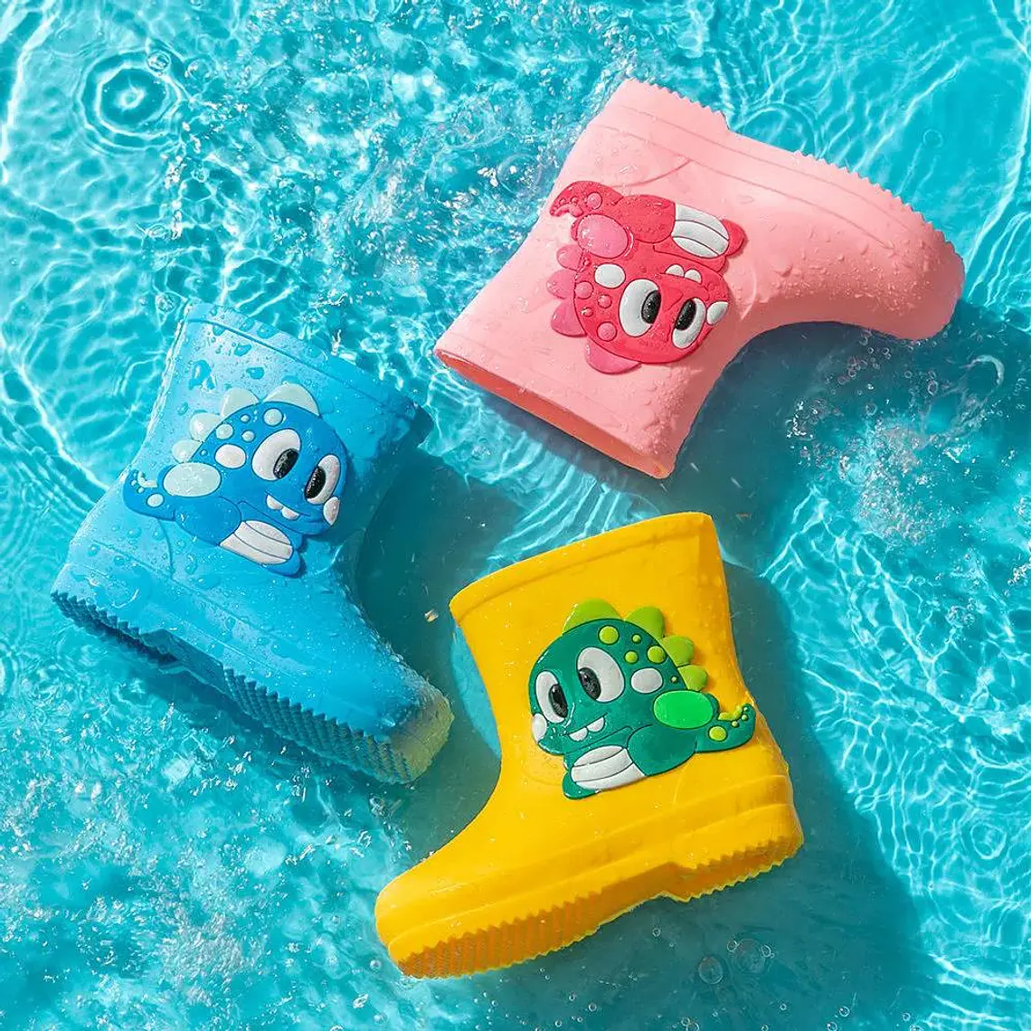 BOTAS PARA LA LLUVIA DISEÑO DINO MOD #104  7