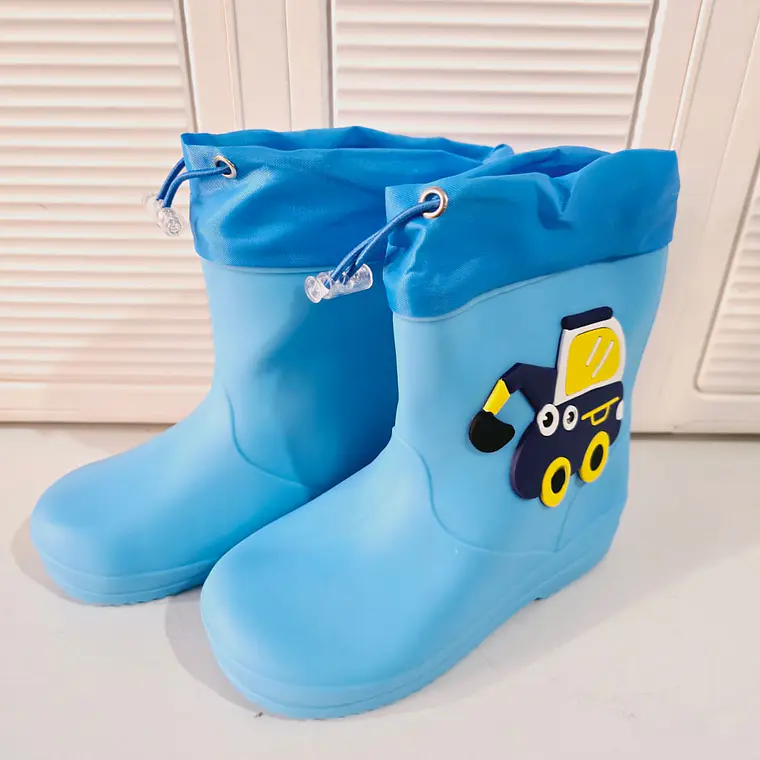 BOTAS PARA LA LLUVIA DISEÑO DINO MOD #103 (con ajustador) 6