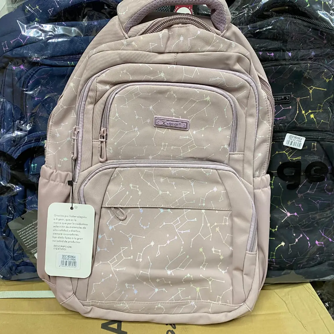 MOCHILA ORIGINAL X-GEAR- CONSTELACION MOD# FX695 3