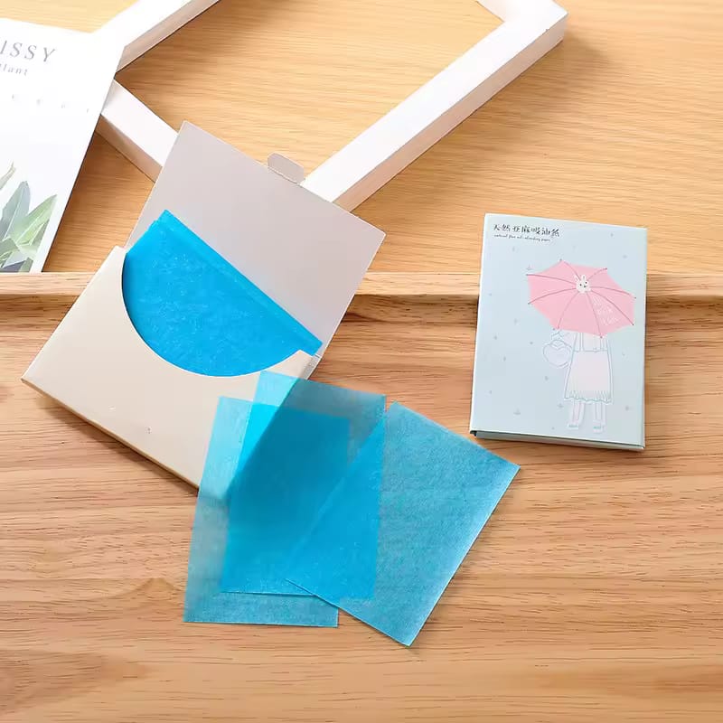 SOBRECITO DE  PAPEL ABSORBENTE PARA EL CUIDADO DE LA PIEL MOD# CYZ-01