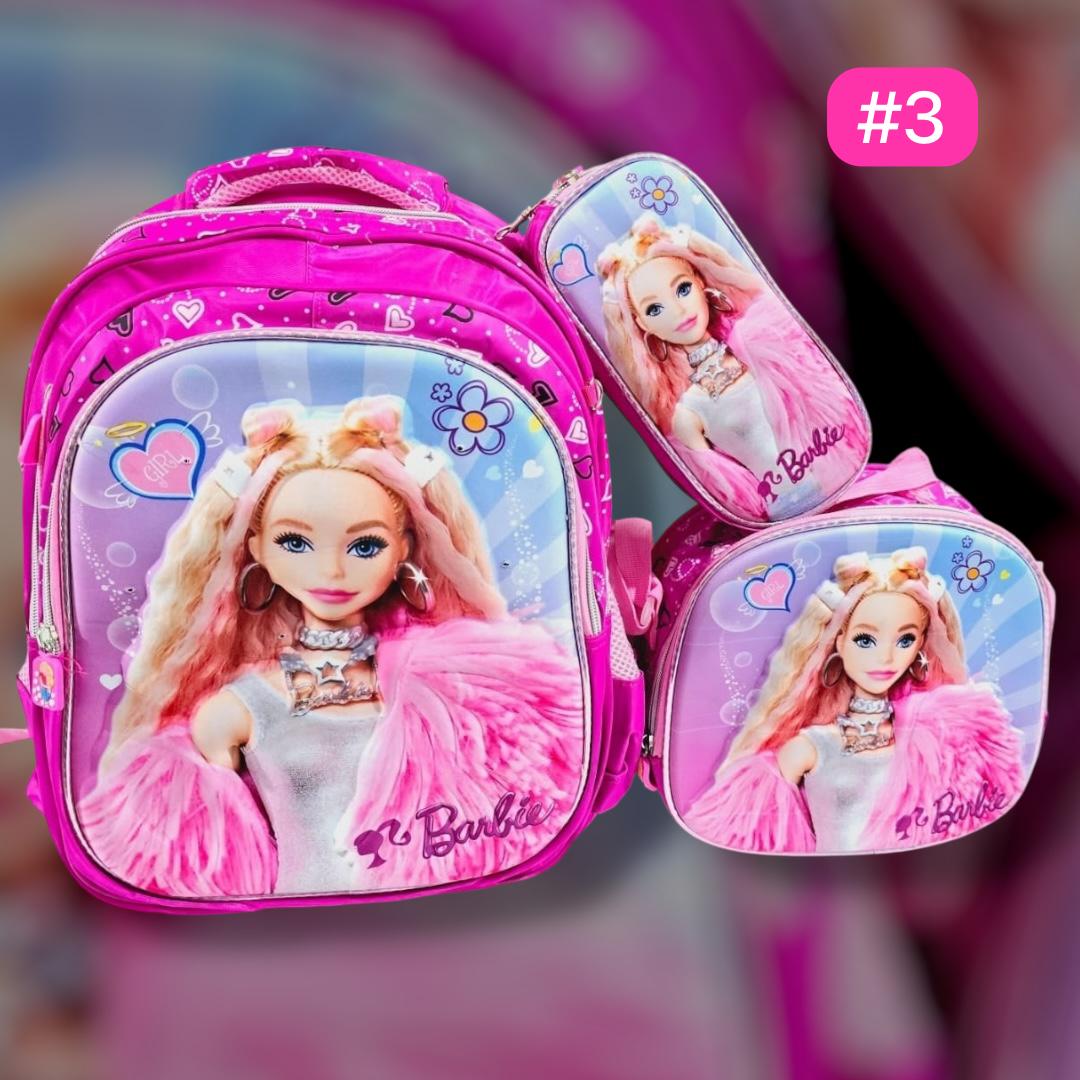 COMBO DE 3PZ MOCHILA/LONCHERA/LAPICERA PARA PRIMARIA MOD# HL2402