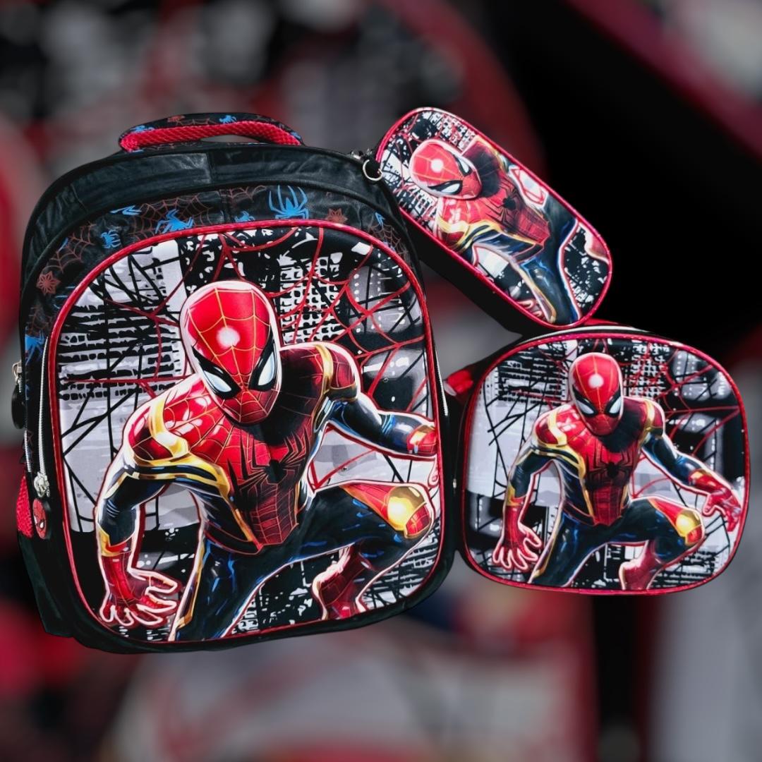 COMBO DE 3PZ MOCHILA/LONCHERA/LAPICERA PARA PRIMARIA MOD# HL2402