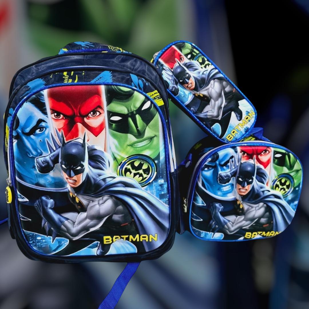 COMBO DE 3PZ MOCHILA/LONCHERA/LAPICERA PARA PRIMARIA MOD# HL2402