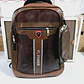 DUO MOCHILA + LAPICERA PARA CABALLERO TIPO CUERO MOD# N9-2 - Miniatura 4