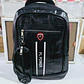 DUO MOCHILA + LAPICERA PARA CABALLERO TIPO CUERO MOD# N9-2 - Miniatura 5