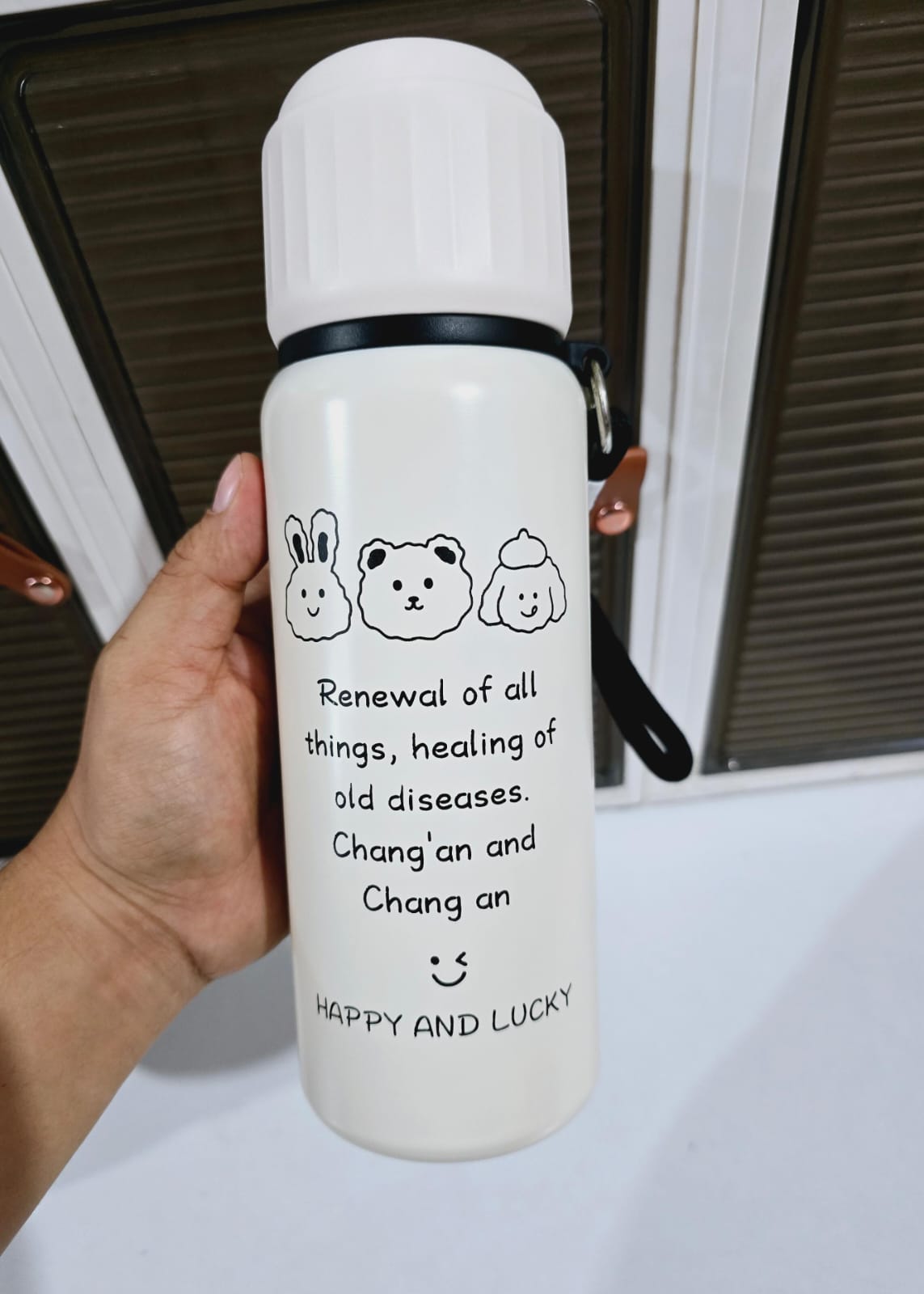 TERMO CALIDAD PREMIUM WATER CUP DE 550ML MOD# BWB6082🥤🍋🟩