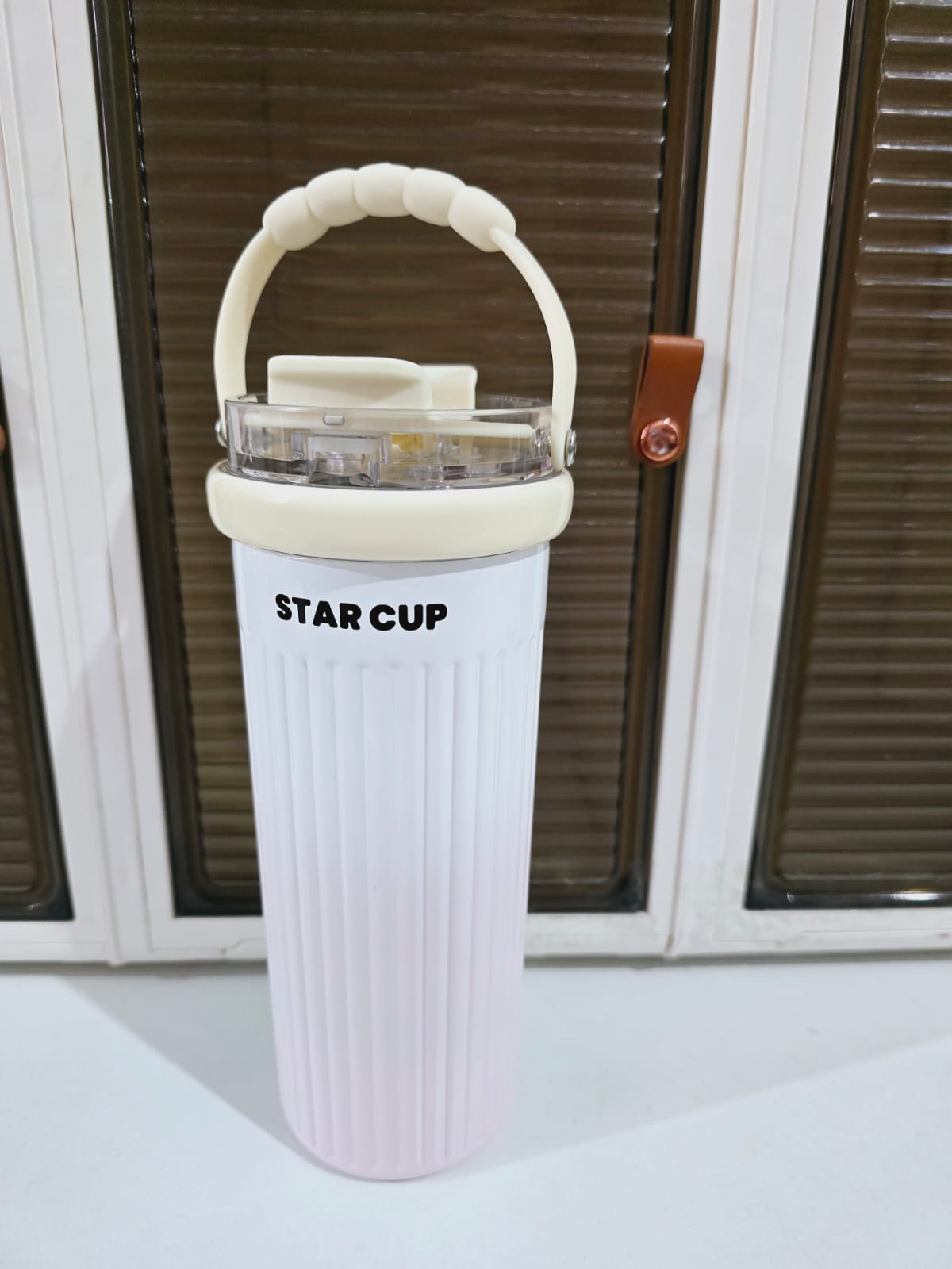 🍹TERMO CALIDAD PREMIUM PREMIUM STAR CUP DE 500ML CON ASA DE MANO MOD# YS-2034