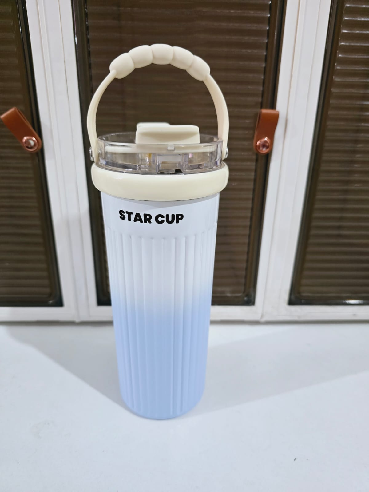 🍹TERMO CALIDAD PREMIUM PREMIUM STAR CUP DE 500ML CON ASA DE MANO MOD# YS-2034