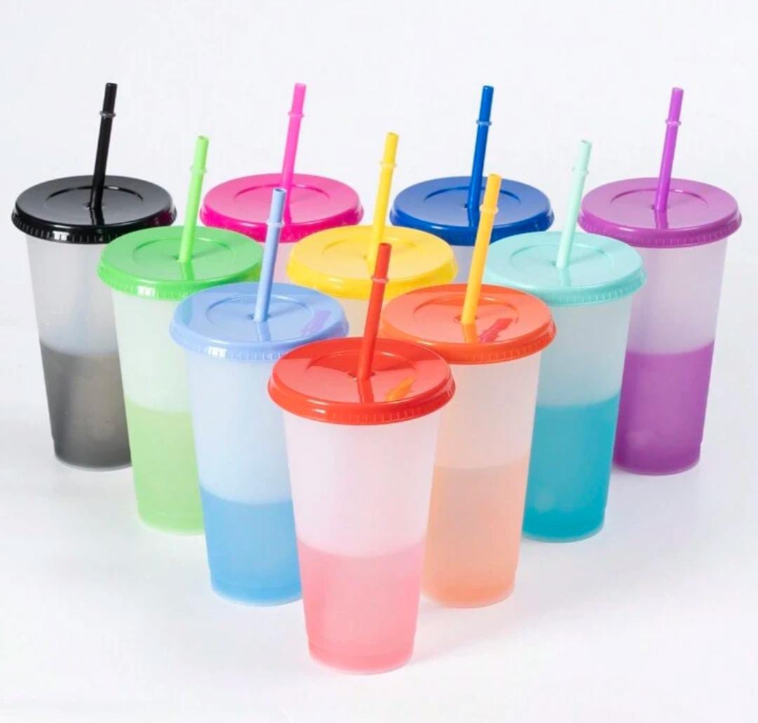 PAQUETE DE 10 VASOS MÁGICOS DE 700ML MOD# VAS