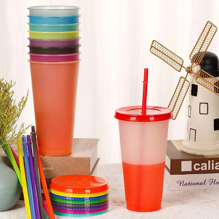 PAQUETE DE 10 VASOS MÁGICOS DE 700ML MOD# VAS