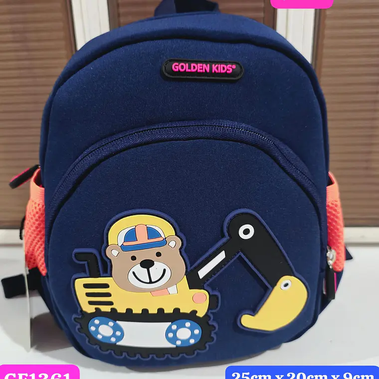 MOCHILITAS ORIGINALES GOLDEN KIDS/VARIOS MODELOS 5