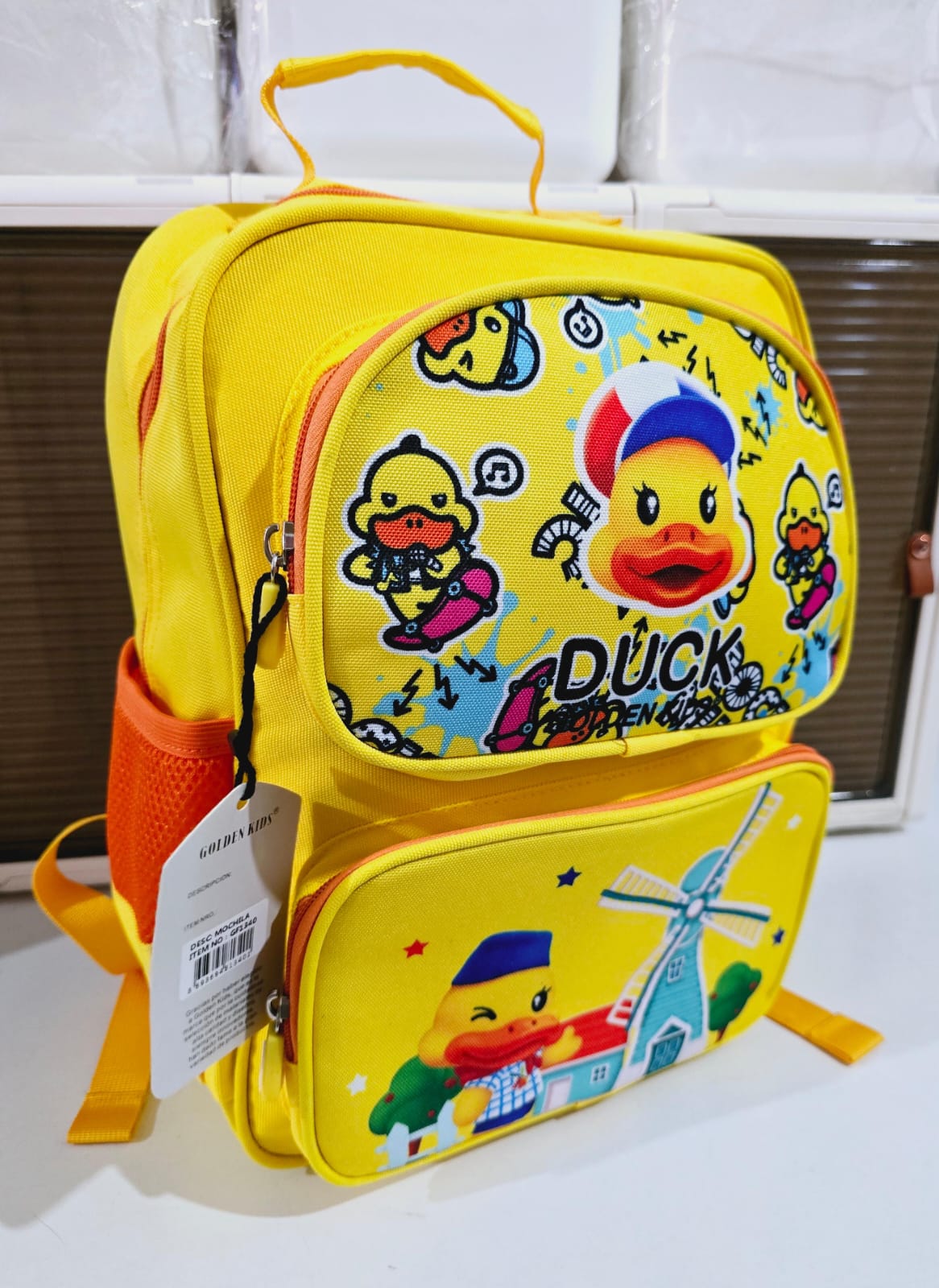 MOCHILITAS ORIGINALES GOLDEN KIDS/VARIOS MODELOS