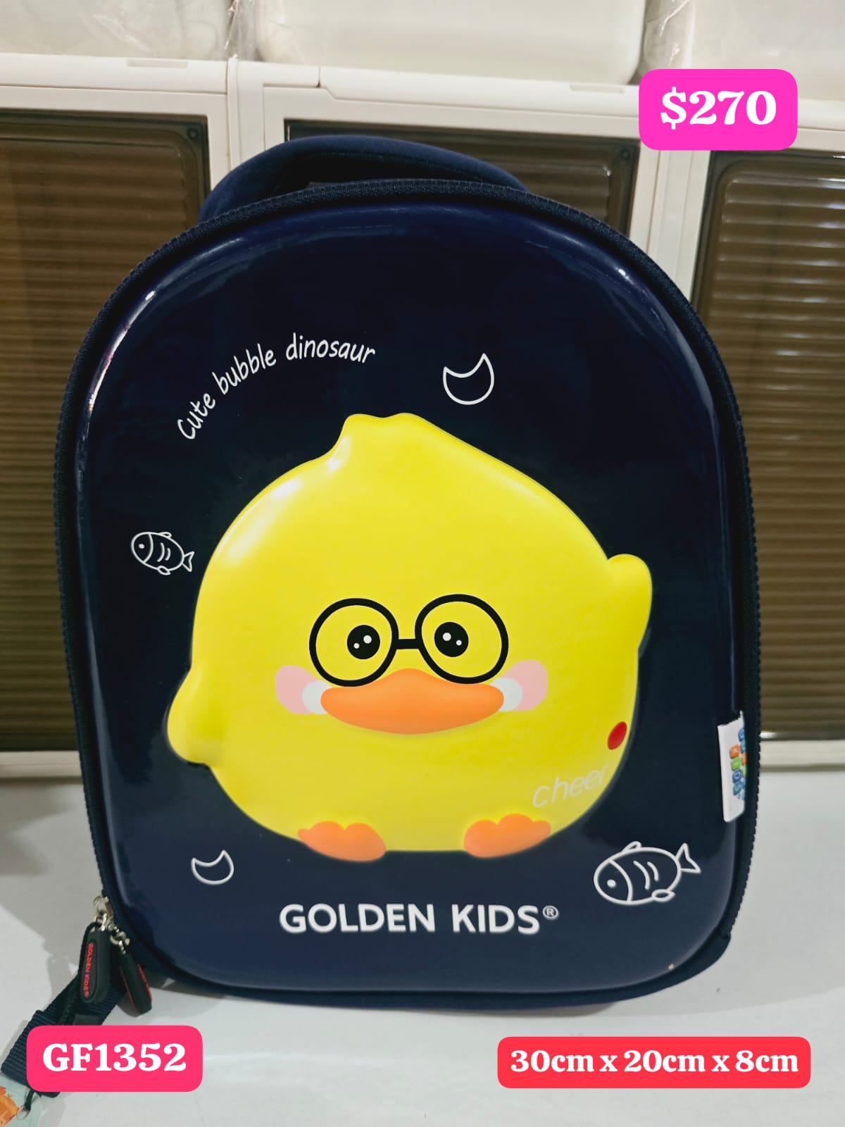 MOCHILITAS ORIGINALES GOLDEN KIDS/VARIOS MODELOS