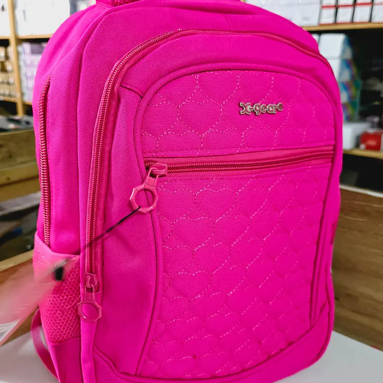 MOCHILA ORIGINAL JUVENIL/ESTAMPADO CORAZONES XGEAR MOD#XGE-6539 4