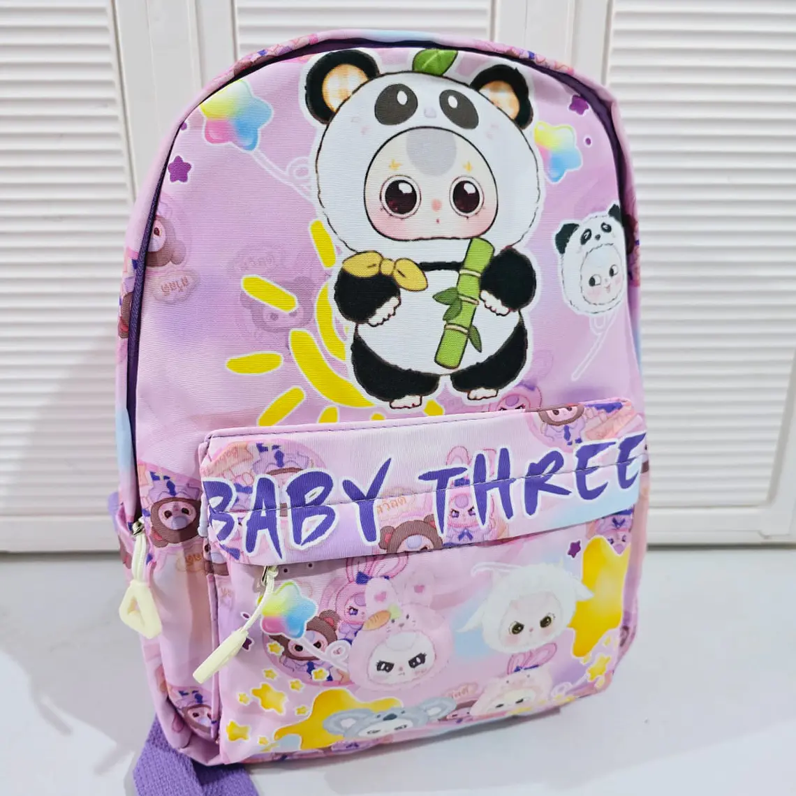 MOCHILA BABY THREE PREESCOLAR  MOD# LU7775 1