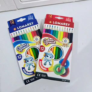 CAJITA CON 12 COLORES LOMAREY MOD# CQ-01❤️💙