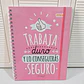 (CUADROS) LIBRETA PROFESIONAL DE PASTA DURA MOD# TK-0157BJ - Miniatura 3