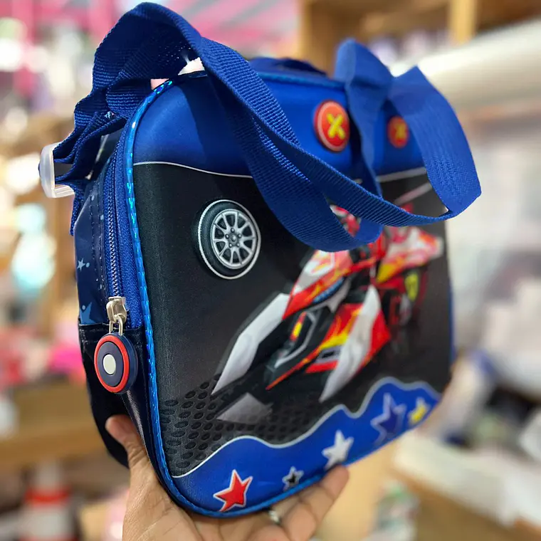COMBO DE 3PZ MOCHILA PRIMARIA CON LUZ LED PARA NIÑOS. ADAPTABLE A CARRITO MOD# 16-05 11