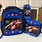 COMBO DE 3PZ MOCHILA PRIMARIA CON LUZ LED PARA NIÑOS. ADAPTABLE A CARRITO MOD# 16-05 - Miniatura 6