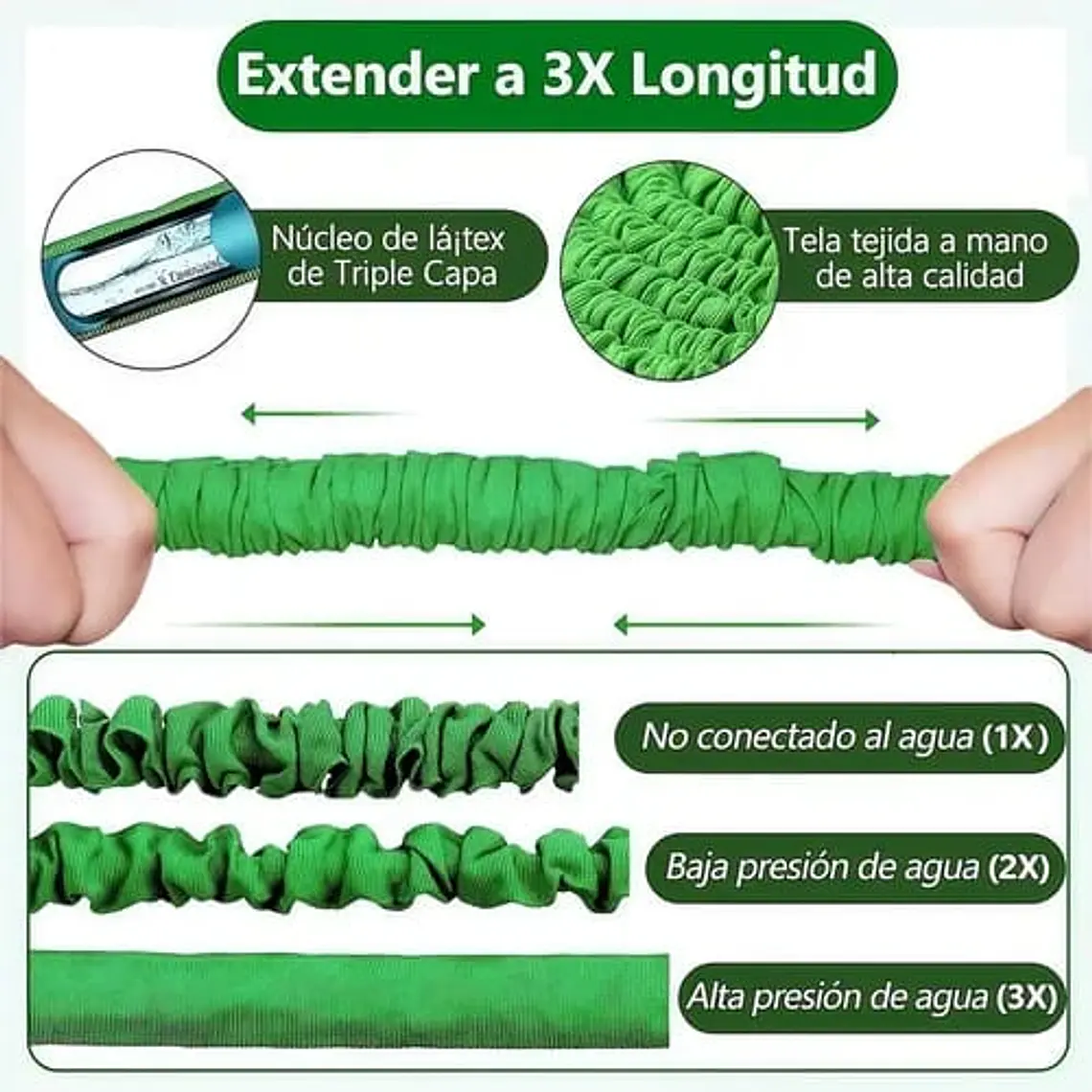 MANGUERA MÁGICA/EXPANDIBLE MOD# LU1539 2