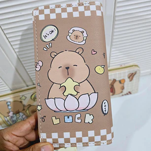 CARTERA DISEÑO CAPYBARA AL AZAR PARA DAMA MOD# WTD-23 AL AZAR REINGRESO
