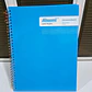 (CUADRO CHICO)LIBRETA PROFESIONAL PASTA DURA CON 100 HOJAS COLORES LISOS MOD# AL9128 - Miniatura 3