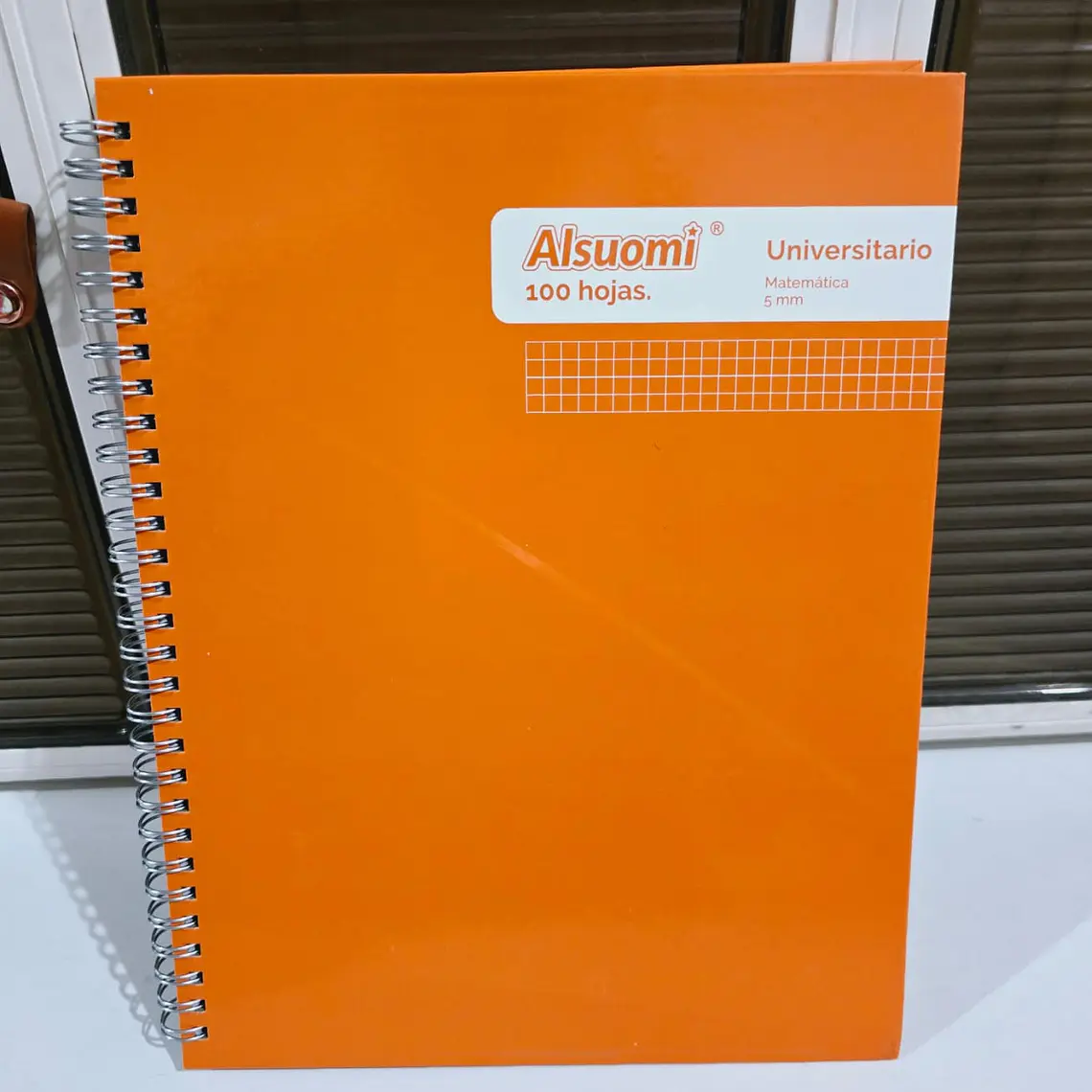 (CUADRO CHICO)LIBRETA PROFESIONAL PASTA DURA CON 100 HOJAS COLORES LISOS MOD# AL9128 4