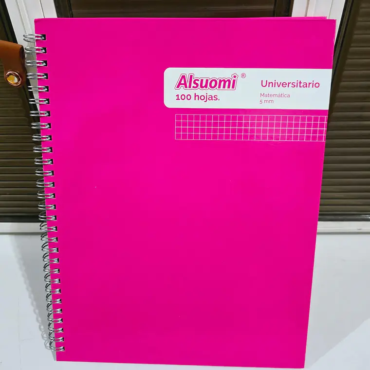 (CUADRO CHICO)LIBRETA PROFESIONAL PASTA DURA CON 100 HOJAS COLORES LISOS MOD# AL9128 5