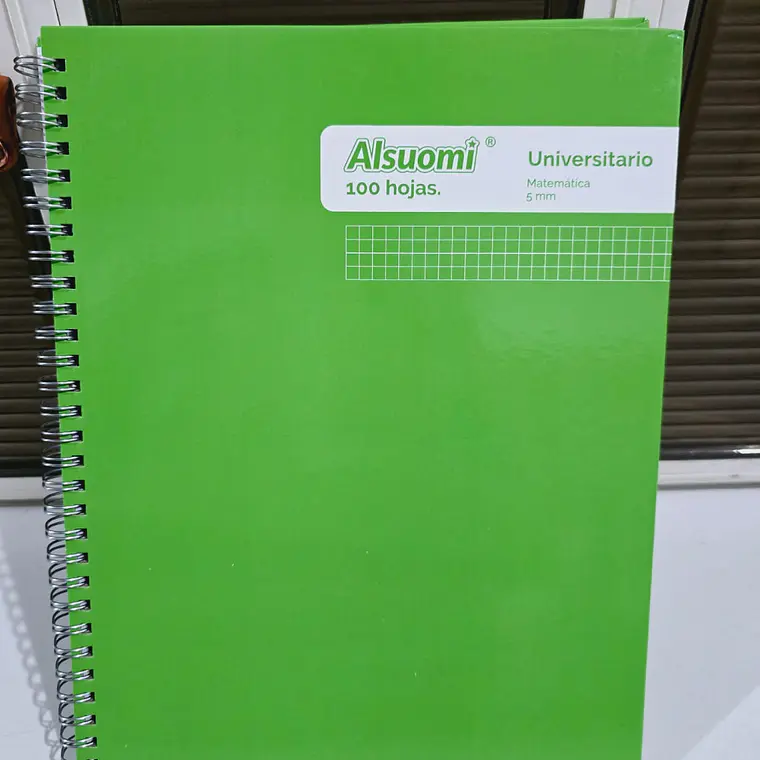 (CUADRO CHICO)LIBRETA PROFESIONAL PASTA DURA CON 100 HOJAS COLORES LISOS MOD# AL9128 7
