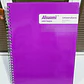 (CUADRO CHICO)LIBRETA PROFESIONAL PASTA DURA CON 100 HOJAS COLORES LISOS MOD# AL9128 - Miniatura 8