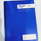 (DOBLE RAYA)LIBRETA COCIDA PROFESIONAL PASTA MEDIA DURA CON 100 HOJAS COLORES LISOS MOD# AL9124 - Miniatura 6