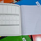(DOBLE RAYA)LIBRETA COCIDA PROFESIONAL PASTA MEDIA DURA CON 100 HOJAS COLORES LISOS MOD# AL9124 - Miniatura 11