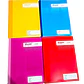 (CUADRO CHICO)LIBRETA COCIDA PROFESIONAL PASTA MEDIA DURA CON 100 HOJAS COLORES LISOS MOD# AL9121 - Miniatura 6