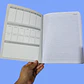 (CUADRO CHICO)LIBRETA COCIDA PROFESIONAL PASTA MEDIA DURA CON 100 HOJAS COLORES LISOS MOD# AL9121 - Miniatura 10