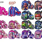 COMBO MOCHILA+LONCHERA+ LAPICERA PARA PRIMARIA/PERSONAJES MOD# HL2434 - Miniatura 1
