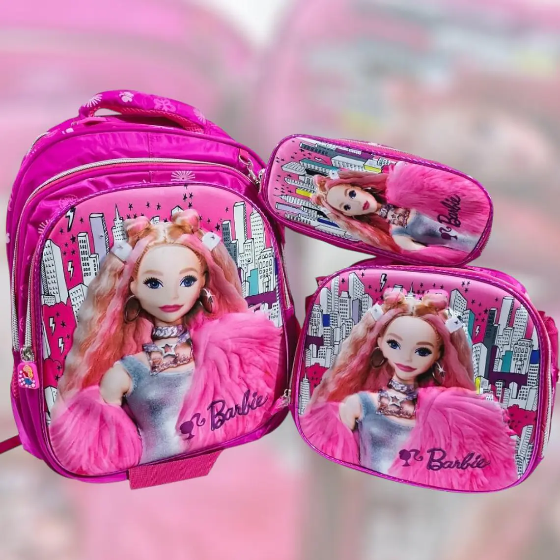 COMBO MOCHILA+LONCHERA+ LAPICERA PARA PRIMARIA/PERSONAJES MOD# HL2434 6