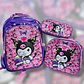 COMBO MOCHILA+LONCHERA+ LAPICERA PARA PRIMARIA/PERSONAJES MOD# HL2434 - Miniatura 8