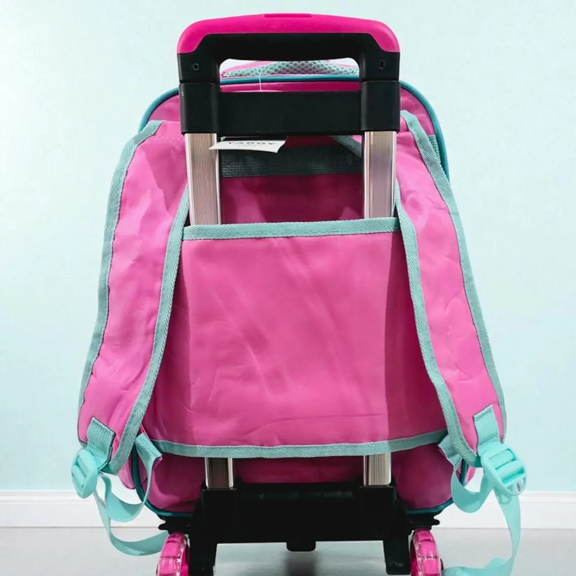 COMBO DE 3PZ MOCHILA +LONCHERA +LAPICERA CON CARRITO Y LUZ LED  PARA PRIMARIAMOD#BY-10, 11, 12 17
