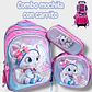 COMBO DE 3PZ MOCHILA +LONCHERA +LAPICERA CON CARRITO Y LUZ LED  PARA PRIMARIAMOD#BY-10, 11, 12 - Miniatura 18