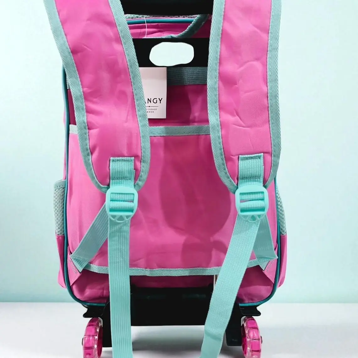 COMBO DE 3PZ MOCHILA +LONCHERA +LAPICERA CON CARRITO Y LUZ LED  PARA PRIMARIAMOD#BY-10, 11, 12 23