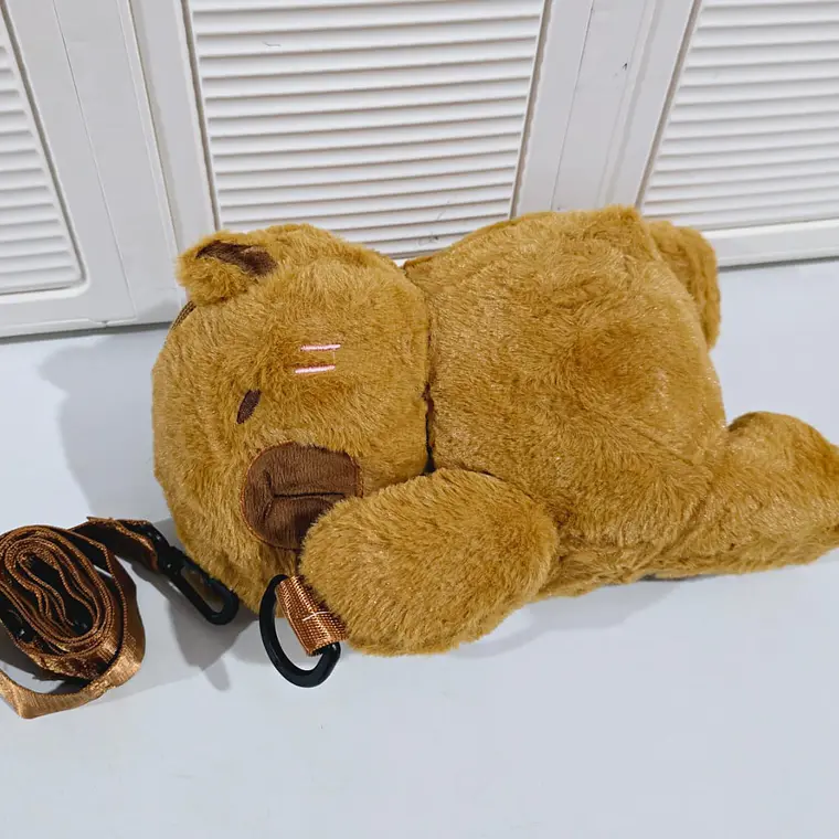 MINI MOCHILA/PELUCHE CAPYBARA MOD# W888-5 1